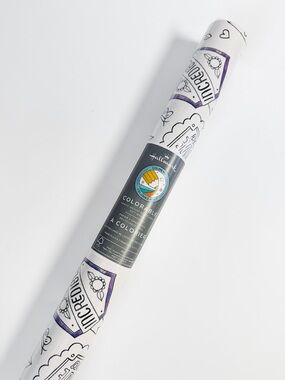 Hallmark Colorable Gift Wrapping Paper For Mom Limited Edition 17.5 sq ft NWT